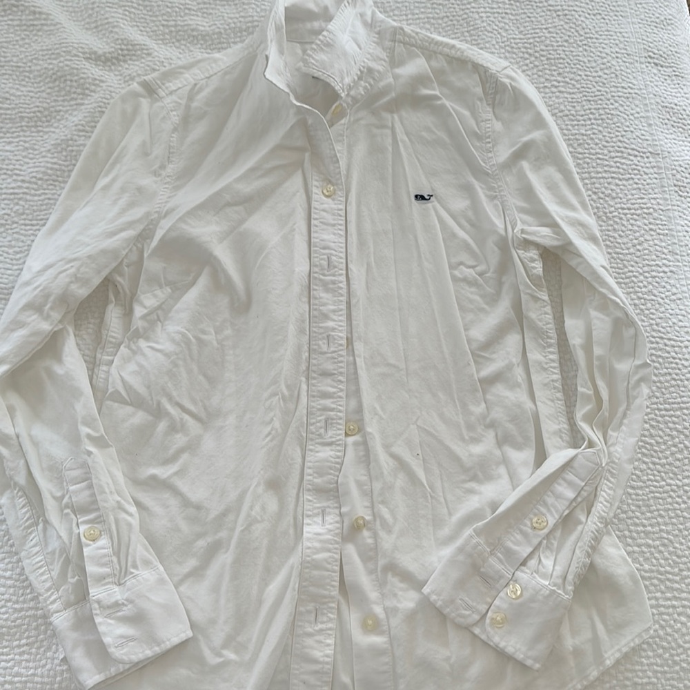 Vineyard Vines White Button Down